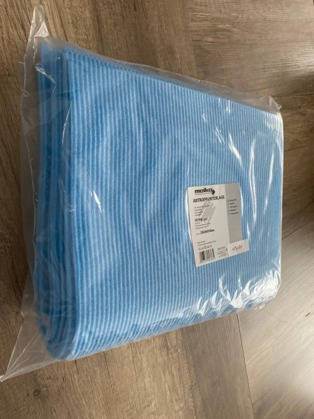 Abtropfunterlage Spontex 60 x 38 cm blau 10er Pack Schwamtuch feucht Nachfolgemodell zu SW11062